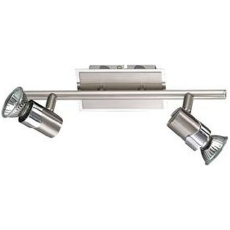 FABAS 2554-82-178 SPOT GU10 2 X 50W NIQUEL SATINADO CROMO