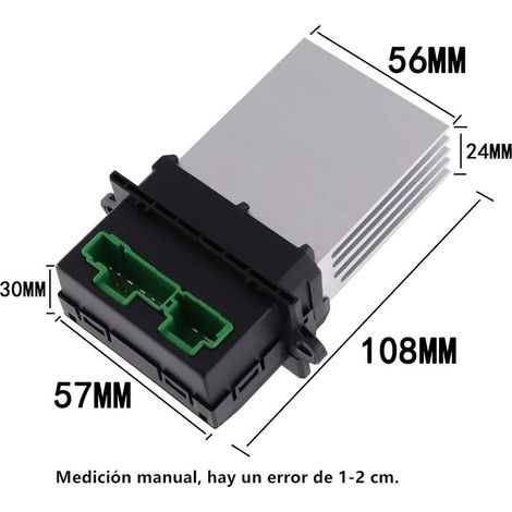 Heizungsgebläsemotor, kompatibel mit Scenic 2, Clio 2 und 3. Heizungsgebläsemotor, kompatibel mit Mégane, Twingo, C5, C3, C2, 207, 406, 607 und 1007. Teilenummer: 6441.L2. (1/4)