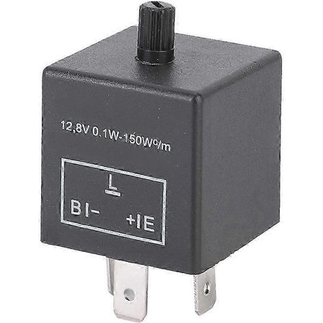 Relais clignotant LED universel 12,8 V à 3 broches pour voiture (1/5)
