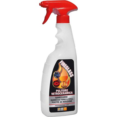 PULITORE PER VETRI FUMISTERIA 'FIREGLASS' ml 750- 12 pezzi  - FAREN