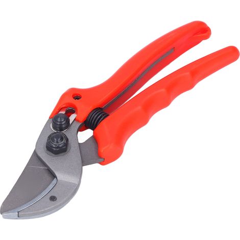 Sécateur à lames croisées en acier au carbone, sécateur manuel, ciseaux de jardin, coupe-branches pour fleurs et plantes (1/5)