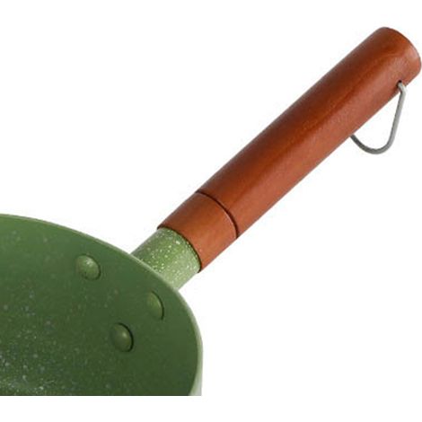 Japanischer Antihaft-Topf für Milchnudelsuppen, ideal für Babynahrung, Avocadogrün, 20 cm (1/4)