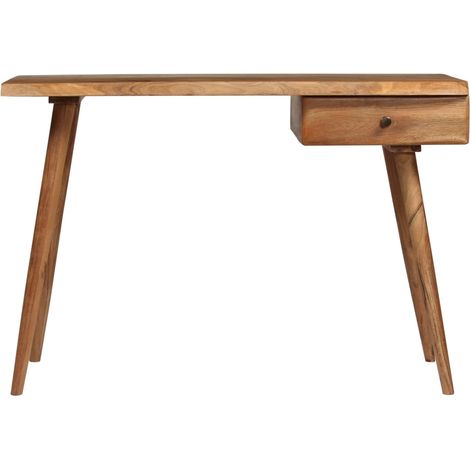 Maison Exclusive - Scrittoio in Legno Massello di Acacia 110x50x76 cm