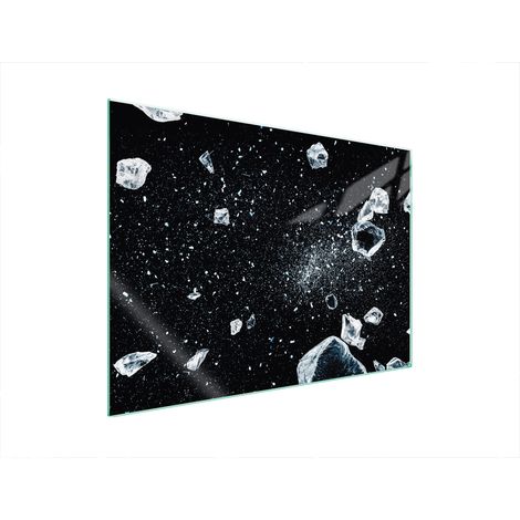 PIASTRA PROTETTIVA IN VETRO PER FORNELLO 70x52 ICE (1/5)