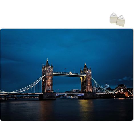 LONDON BRIDGE - POSTER en PVC de 3 mm - Dimension : 70x100 cm