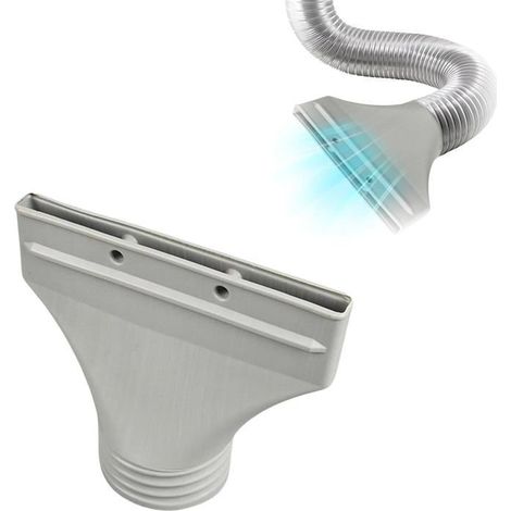 Générique Kit Fenetre pour Climatiseur Mobile, Adaptateur de Tuyau d'Échappement à Fenêtre Plate, Idéal (Pièce Unique) (1/5)