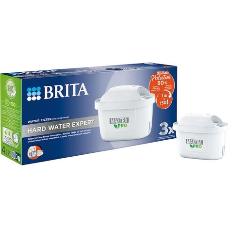 Lot de 3 cartouches de rechange pour la cartouche filtrante Brita BR1051767 Maxtra Pro Hardwater Expert