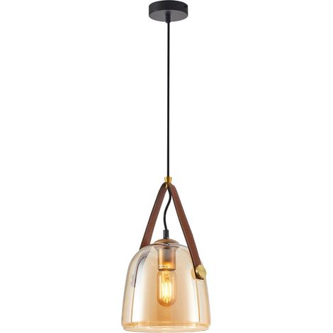 Lámpara colgante SOLTA PND243421BKAMB Italux