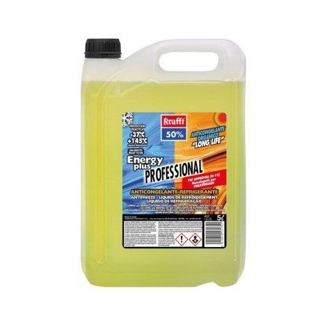 ANTICONGELAN.ENERGY AMARILLO PLUS 50% 5L - KRAFFT (1/2)