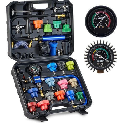 Radiator Pressure Tester, Liquid Filling Kit 31 Pieces (1/5)