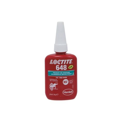 Lot 12 x 11860 loctite 648 blocpresse 24ml
