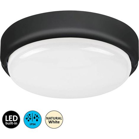 Plafonnier extérieur LED 15W IP54 noir Rabalux Hort (1/5)