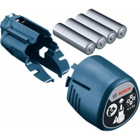 Bosch Alkaline Akku-Adapter AA1 Batterie Adapter Set für GCL GIS GIC und D-Tect (1/4)