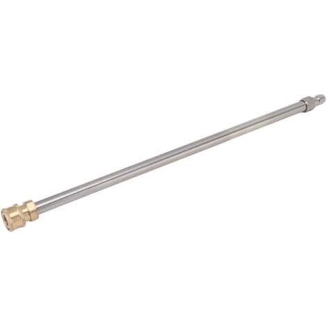 Rallonge pour nettoyeur haute pression compatible avec pistolet pulvérisateur électrique 1/4 pouce, convient aux machines à laver 40,5 cm (1/4)