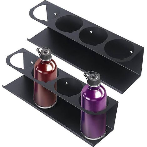 Lot de 2 supports pour aérosols de pulvérisation, pour garage et atelier. (1/5)
