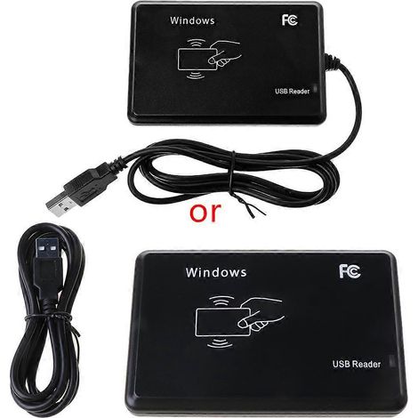 Lecteur de cartes à puce Mifare Card USB Hassel 13,56 MHz MF1 S50 Thin33 (1/5)