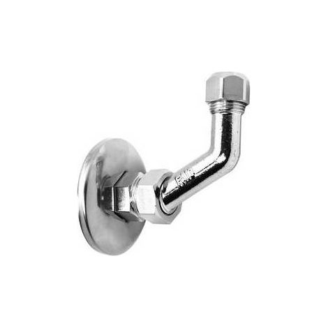 CURVETTA SOTTOLAVABO 1/2X3/8X10 Misura: 1/2 x 3/8 Diam. 10
