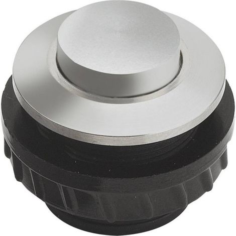 Grothe Pulsante campanello PROTACT 410 AL, da incasso, alluminio, 62016