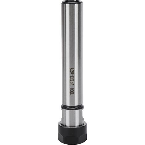 Porte-pinces à collet ER16A-100L en acier allié chrome-molybdène, tige droite de 100 mm (1/5)