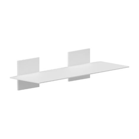 Click mensola rettangolare L. 300 mm - bianco opaco EVCKME30B (1/2)