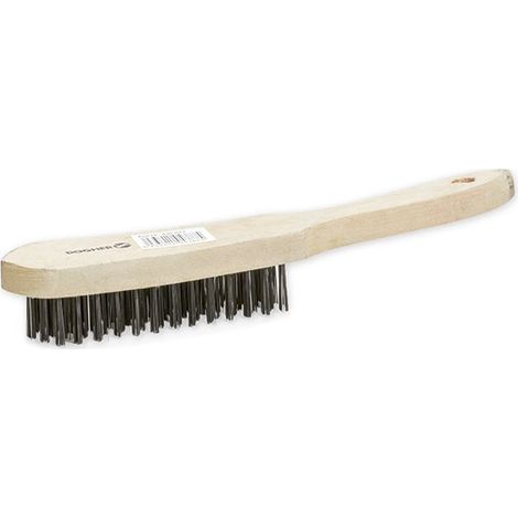 Bürste m/Holz Stahl Pfau 4x15x290mm  DOGHER 830-012