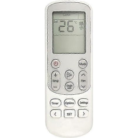 Ersatzfernbedienung für Klimaanlagen DB93-14643, DB93-1463S, DB93-15882Q, DB93-14643S und DB93-1463T (gut)