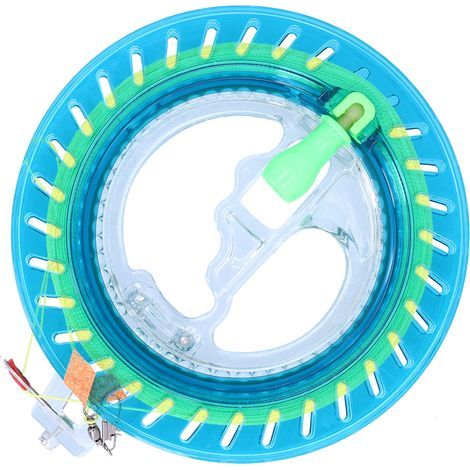 Bobine de Fil pour Cerf-Volant - 100M de Ligne avec Poignée Ergonomique et Roue de 16CM