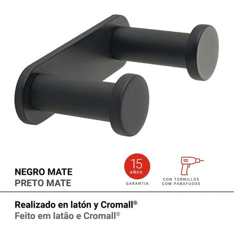 GEDY A2261400000 CANARIE Percha Negro Mate - ref: A2261400000