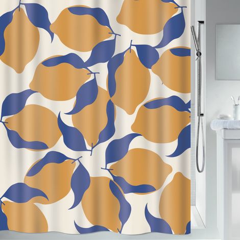 RIDEAU DE DOUCHE POLYESTER 180x200CM MARA (1/5)