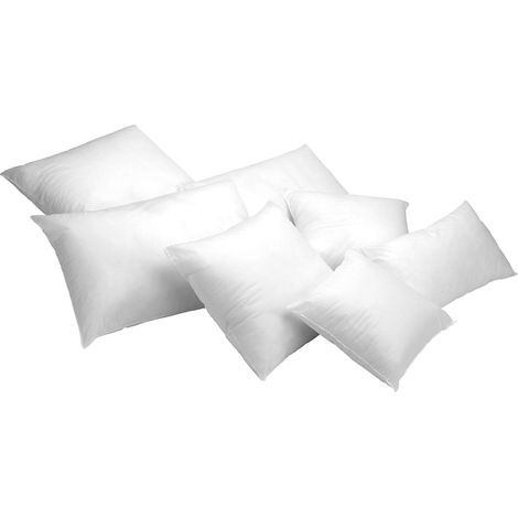 Todocama - Confezione da 2 Imbottiture per cuscino in fibra cava siliconata di grande volume, Ipoallergeniche, Disponibili in tutte le misure Confezione da 2 unità 60 x 60 cm (1/5)