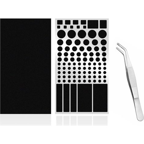 Light Dimming Sticker,LED Blackout Sticker bloque 100% des lumières LED,light dimming Feuilles,Couvercles À Led Atténuants De Lumière Pour Routeurs, Électroniques, Appareils Et Plus Encore,2 PCS (1/5)