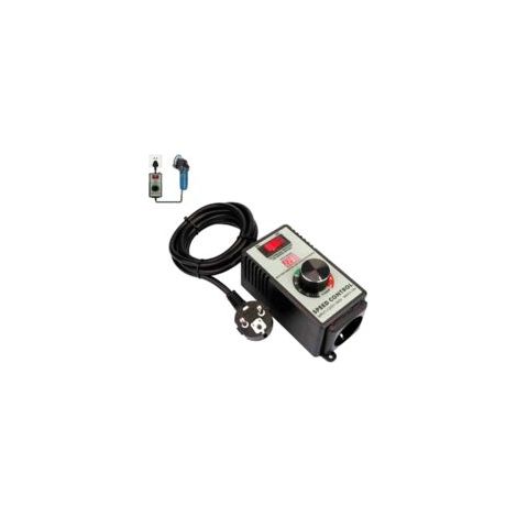 Andyou – Variateur de vitesse moteur 220V 10A 4000W – Régulateur de tension électronique – Affichage numérique – Compatible meuleuses et ventilateurs (1/4)