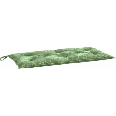 Maison Exclusive - Cuscino per Panca a Foglie 100x50x7 cm in Tessuto Oxford