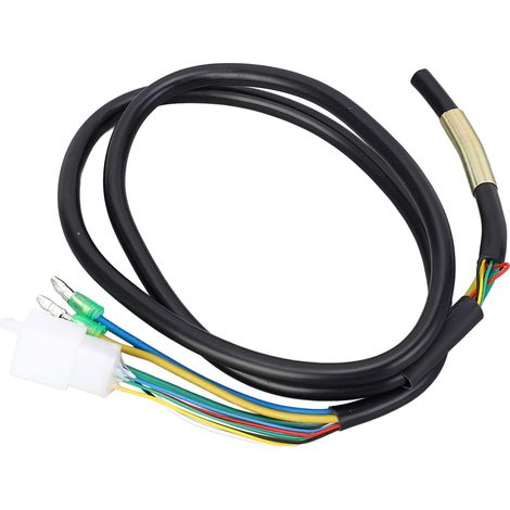 Câble moteur pour trottinette électrique, puissant, haute sensibilité, 25 cm², 9 conducteurs, 6 broches, fil en cuivre. (1/5)