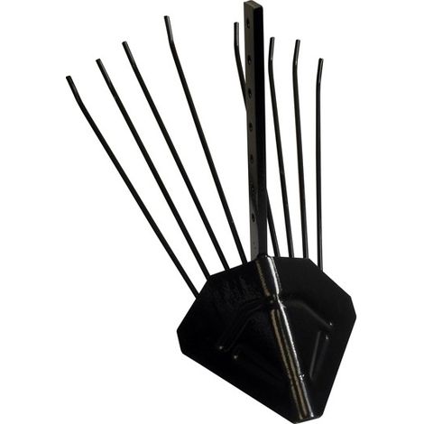 Arracheuse de pomme de terre – Butteur à profondeur réglable – Largeur de travail 24cm – Griffes 35cm – Tige 40x12mm avec alésages 10mm