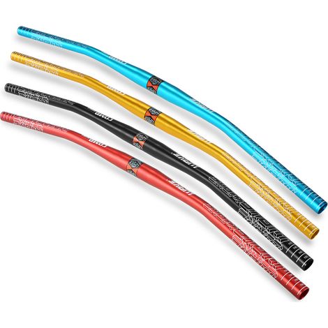 Guidon de vtt en alliage d'aluminium, barre de poignée de vélo de montagne, plat 780MM anodisé (1/5)