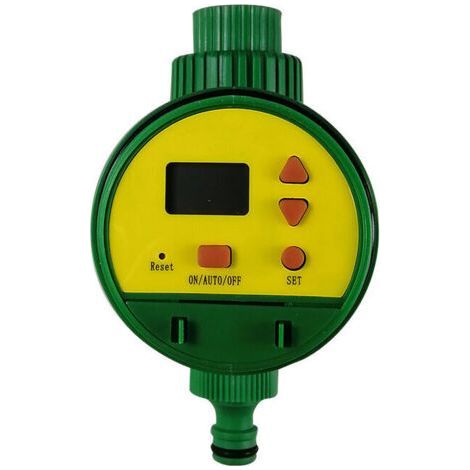 Automatic Watering Timer, Irrigation Timer with ABS LCD Display, Intelligent Watering System Controller for Lawn Sprinkler, Greenhouse and More (1/4)