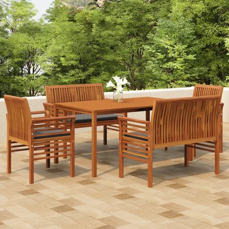 Fauteuil extérieur - - Bois d'acacia (1/5)