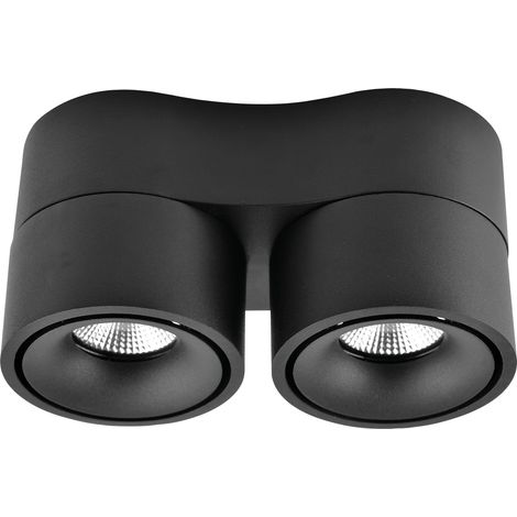 TAHITI 2X 12,3W 3CCT NOIR  ARIC 51447 (1/5)