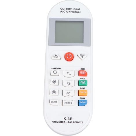 Ortviai Télécommande universelle pour climatiseur – Compacte, légère et compatible avec de nombreuses marques (1/5)