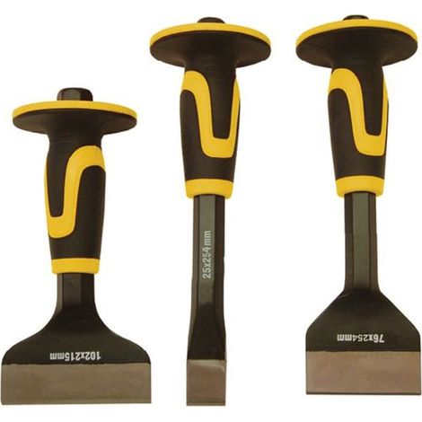 Roughneck ROU31970 Chisel & Bolster 3pc Set