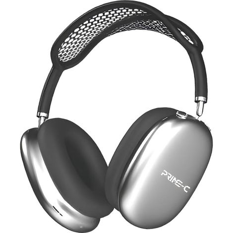 Fones de ouvido Bluetooth de imitação, Bluetooth 5.4, com estojo de transporte - Preto.