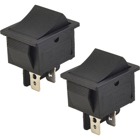 Rocker Foot Switch - 12 V 6 V - Pour Voitures Électriques Enfant - Accélérateur à Pédales - 2 Pièces