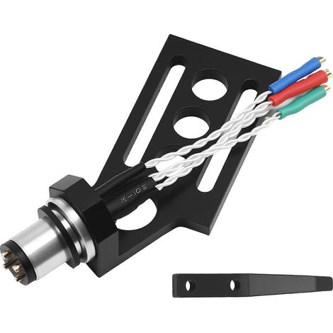 Support de cellule de platine vinyle en fil d'argent pur pour platine vinyle LP, avec bras de support Hi-Fi (1/5)