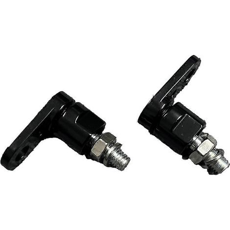 Supports de déport de clignotants pour Harley Sportster Dyna Fatboy Beakout 883 1200, rétroviseur vers le bas, code A1 (1/5)