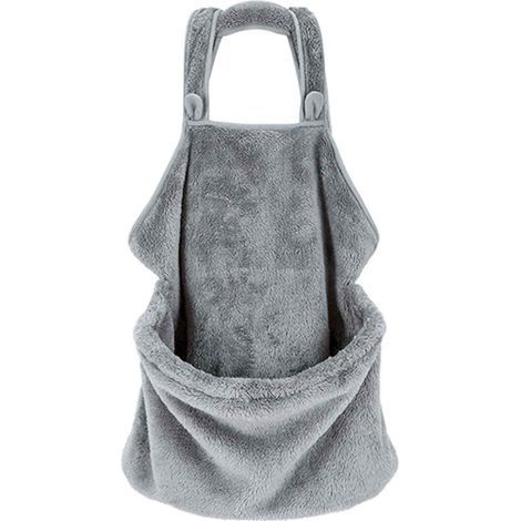 sac de couchage pour chat -harnais pour chat -Bretelles en peluche douce pour chat -Sac de transport chaud pour chat avec poche avant -repos et sommeil confortables (1/5)