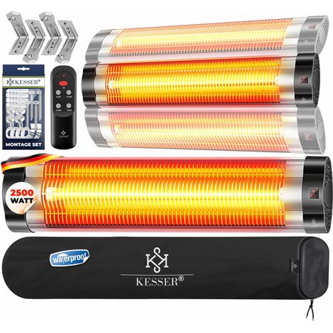 KESSER® Infrarotstrahler, 2500 W - 2500W mit Fernbedienung (1/5)