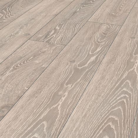 Krono Original – Parquet stratifié chêne Boulder 192mm – Lames larges 1285mm – Système de pose 1clic2go – Usage trafic élevé AC4 – Écologique E1