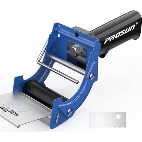 Pistolet distributeur de ruban adhésif pour emballage - Fast Reload - 75 mm - Très résistant - Bleu (1/4)