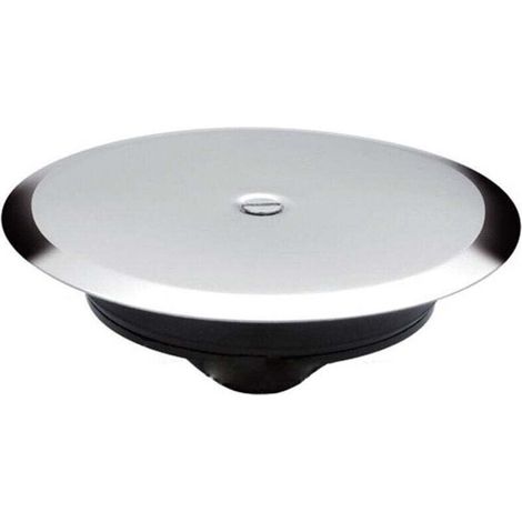 YMYNY Bouchon de vidange de sol avec plaque de 100 mm, couvercle de vidange extensible -